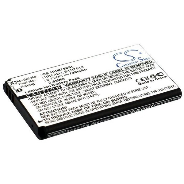 Bsc Preferred T-Mobile Pulse Mini Tap 700mAh Mobile Phone Replacement Battery - CS-HUM750SL.6