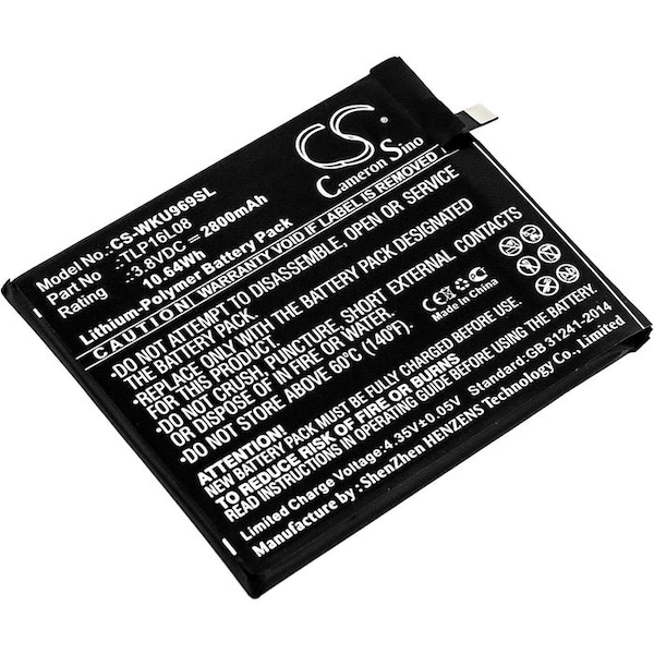 Bsc Preferred Wiko 9692 U Feel Prime Mobile Phone Replacement Battery - CS-WKU969SL