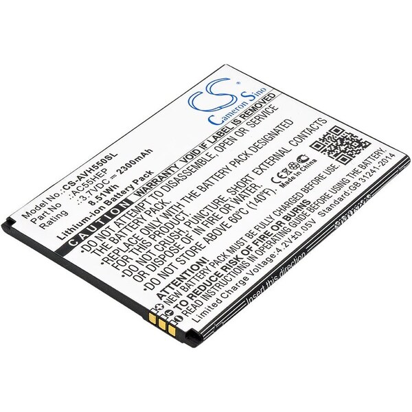 Bsc Preferred Archos A55 Helium Helium + Mobile Phone Replacement Battery - CS-AVH550SL