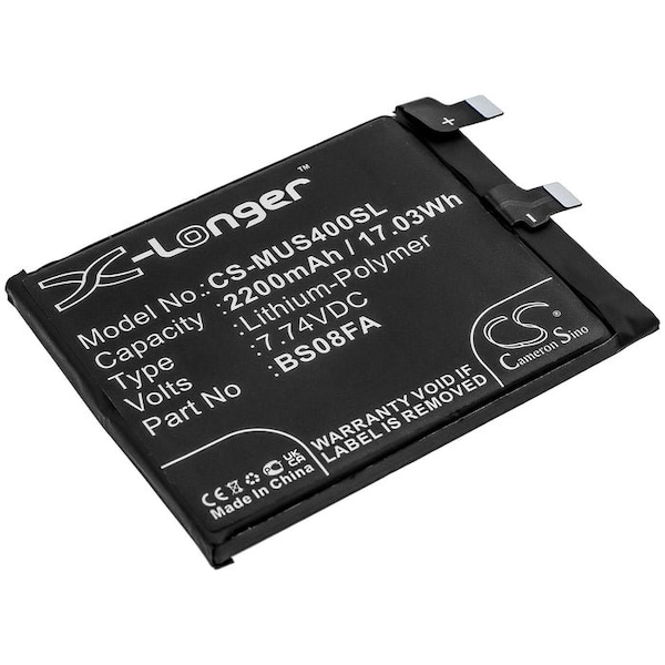 Bsc Preferred Xiaomi Black Shark 4 Black Shark 4 Pro PRS-H0 Mobile Phone Replacement Battery - CS-MUS400SL