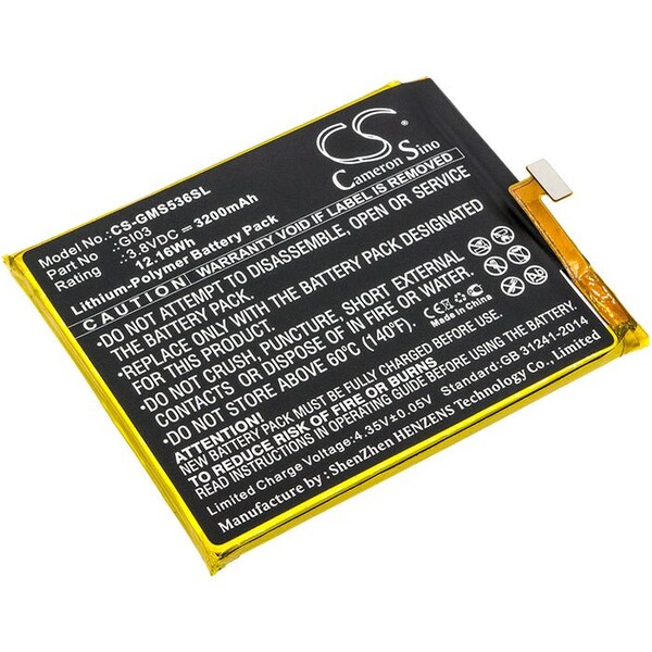 Bsc Preferred Gigaset GS53-6 ME pure Mobile Phone Replacement Battery - CS-GMS536SL