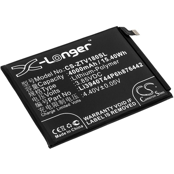 Bsc Preferred ZTE Nubia V18 NX612 NX612j Mobile Phone Replacement Battery - CS-ZTV180SL.2