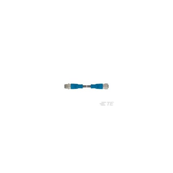 Cables de Sensores / Cables de Actuadores Te Connectivity M12-3Ms-10.0Sh M12-3Fs-Pur - T4162123003-007