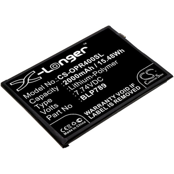 Bsc Preferred Oppo CPH2113 Reno4 5G Mobile Phone Replacement Battery - CS-OPR400SL