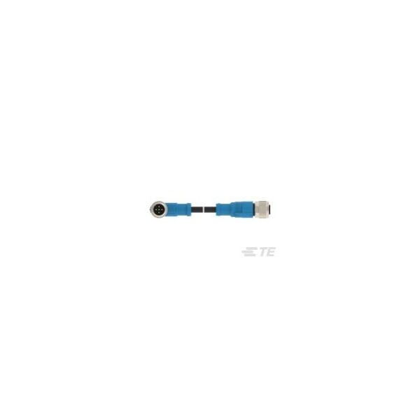 Cables de sensor / Cables de actuador Te Connectivity M12-5Mr-0.5Sh M12-5Fs-Pur - T4162223005-001