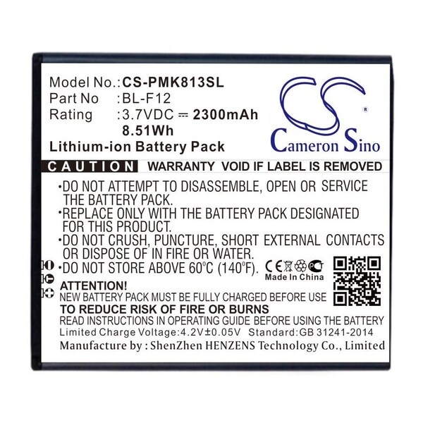 Bsc Preferred Phicomm i813 Dual SIM i813w Mobile Phone Replacement Battery - CS-PMK813SL