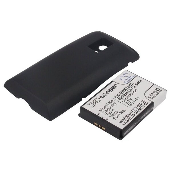 Bsc Preferred Ntt Docomo ASO29038 XperiaTM 2600mAh Black Mobile Phone Replacement Battery - CS-ERX10BL.1