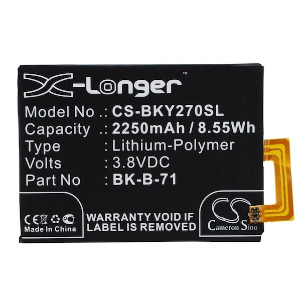 Bsc Preferred BBK VIVO Y18 VIVO Y18L Mobile Phone Replacement Battery - CS-BKY270SL