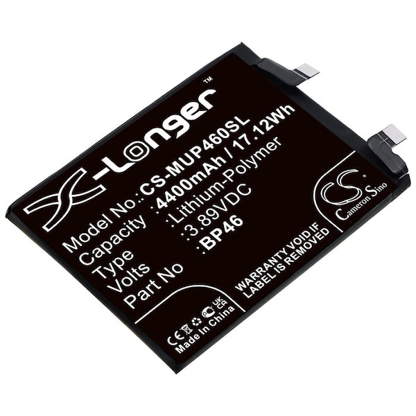 Bsc Preferred Xiaomi Dual SIM Black Shark Dual TD-LTE Shark Pro Mobile Phone Repl. Battery - CS-MUP460SL