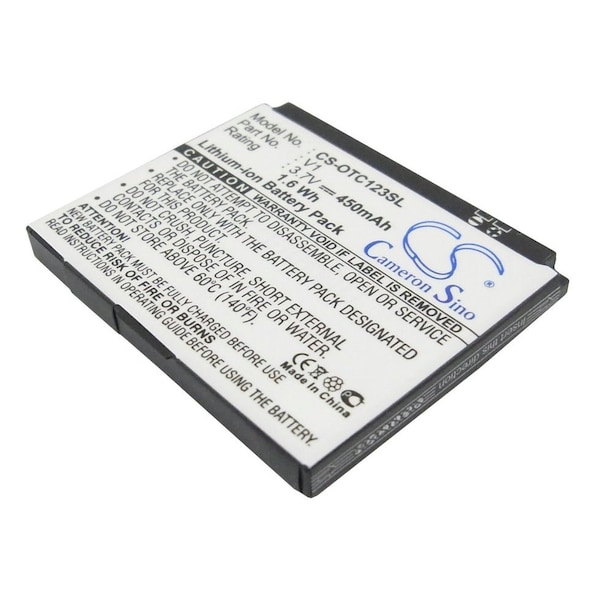 Bsc Preferred Alcatel OT-C123 OT-C123A Mobile Phone Replacement Battery - CS-OTC123SL