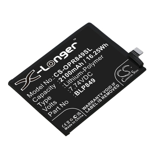 Bsc Preferred OPPO Realme GT Realme GT Neo Mobile Phone Replacement Battery - CS-OPR849SL