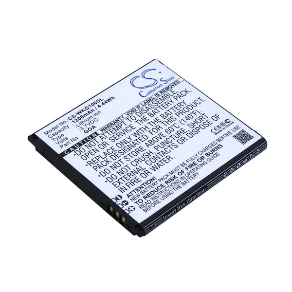 Bsc Preferred Wiko 9662 GOA Sunny Tramonto Mobile Phone Replacement Battery - CS-WKG100SL