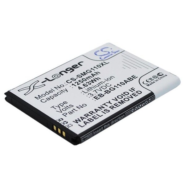 Bsc Preferred Samsung Duos SM-G110 SM-G110B SM-G110B SM-G110H Mobile Phone Repl. Battery - CS-SMG110XL