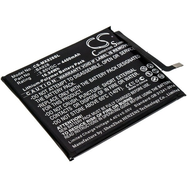Bsc Preferred Meizu 16T M1928 M928Q Mobile Phone Replacement Battery - CS-MX928SL