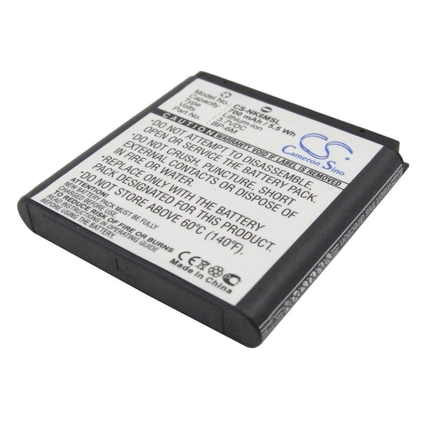 Bsc Preferred Mobiado Lucido Luminoso Stealth 700mAh Mobile Phone Replacement Battery - CS-NK6MSL.1