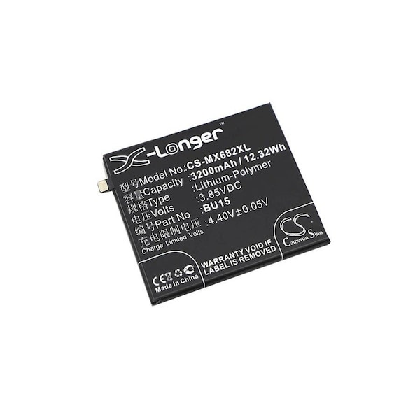 Bsc Preferred Meizu Meilan U20 Meilan U20 Dual SIM Mobile Phone Replacement Battery - CS-MX682XL.2