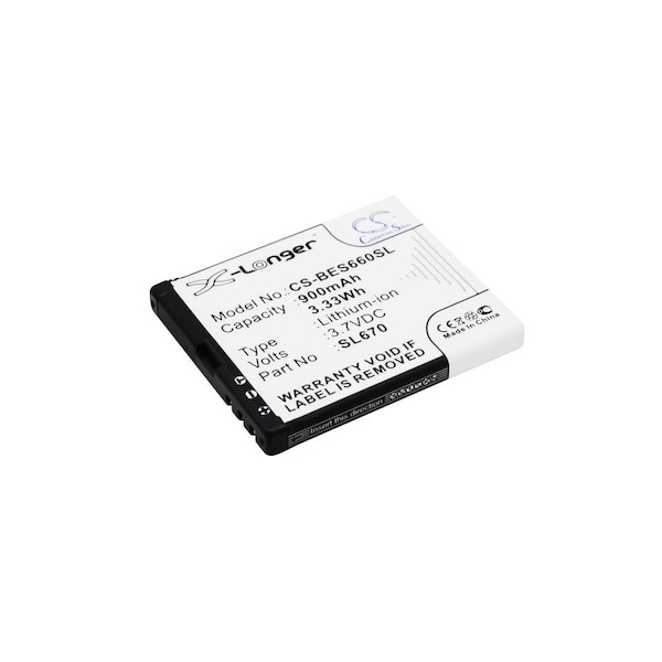 Bsc Preferred Myphone Flip 3 Flip III Mobile Phone Replacement Battery - CS-BES660SL.2