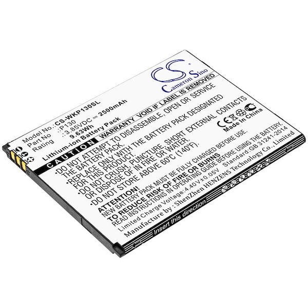 Bsc Preferred Wiko P130 View Go Mobile Phone Replacement Battery - CS-WKP130SL