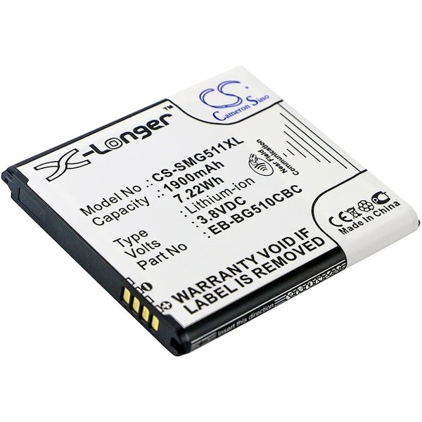 Bsc Preferred Samsung Max Duos SM-G5108 SM-G5108Q SM-G510F Mobile Phone Repl. Battery - CS-SMG511XL