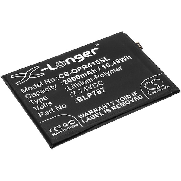 Bsc Preferred Oppo CPH2109 Reno4 Pro 4G Mobile Phone Replacement Battery - CS-OPR410SL