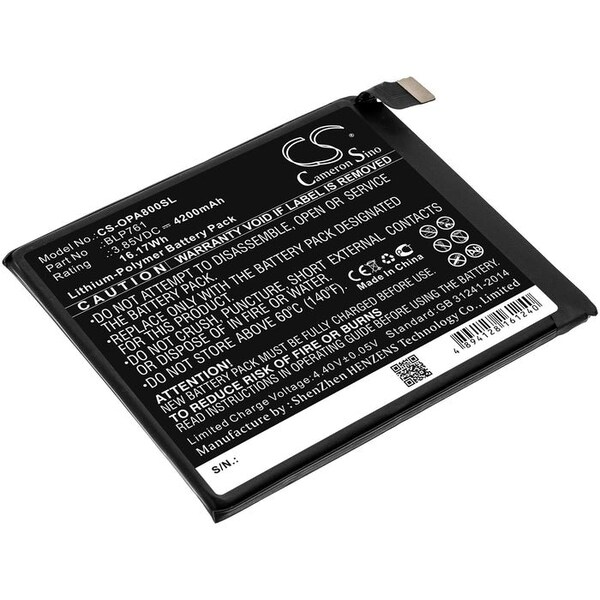 Bsc Preferred Oneplus 8 5G IN2010 N20190 Mobile Phone Replacement Battery - CS-OPA800SL