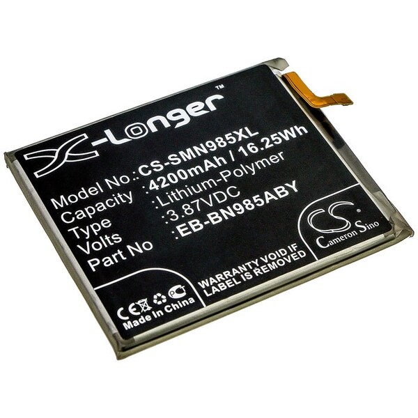 Bsc Preferred Samsung Note UW M-N986D Note Ultra SC-53A SCG06 SGH-N323 SM-N9 Mobile Phone Repl. Battery - CS-SMN985XL