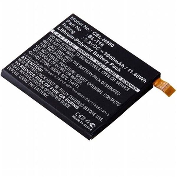 Dantona Dantona Industries CEL-H950 Replacement Cell Phone Battery for LG BL-T16 - CEL-H950