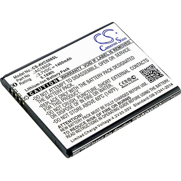 Bsc Preferred Archos 45B Helium 50c Neon Mobile Phone Replacement Battery - CS-AVC500SL