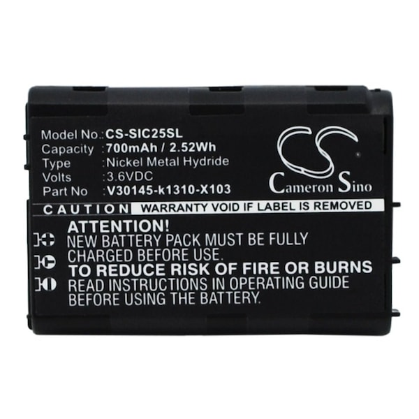 Bsc Preferred Siemens C25 C25 Power C2588 C25e C28 Mobile Phone Replacement Battery - CS-SIC25SL