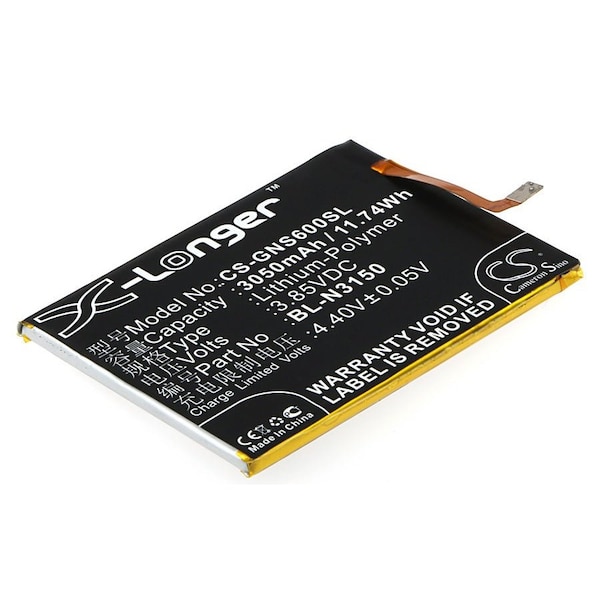 Bsc Preferred BLU V0050UU Vivo 5 Mobile Phone Replacement Battery - CS-GNS600SL.1