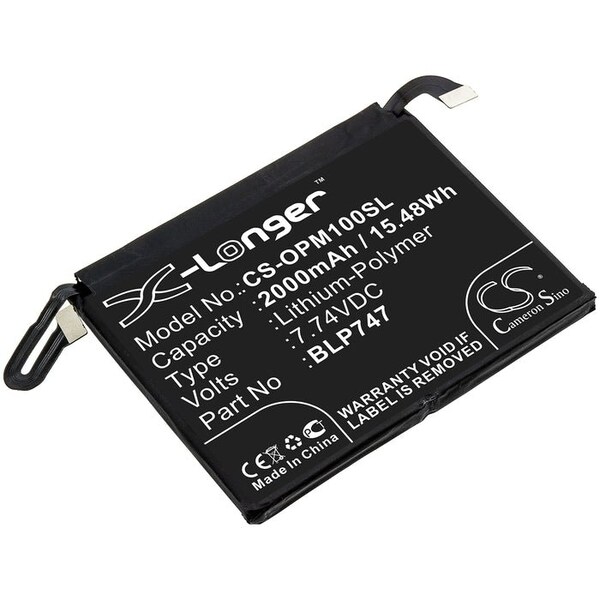 Bsc Preferred Oppo PCLM10 Reno ACE Mobile Phone Replacement Battery - CS-OPM100SL