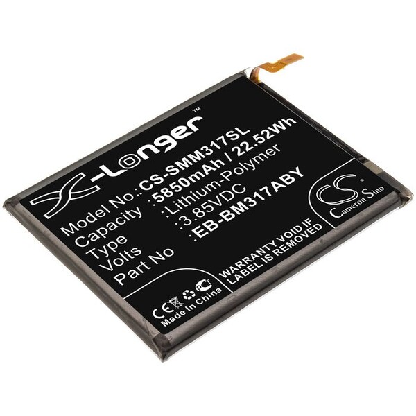 Bsc Preferred Samsung Galaxy M31 Galaxy M31s SM-M317F SM-M317F DS Mobile Phone Replacement Battery - CS-SMM317SL