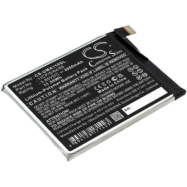 Bsc Preferred UMI UMIDIGI A1 Pro Mobile Phone Replacement Battery - CS-UMA110SL