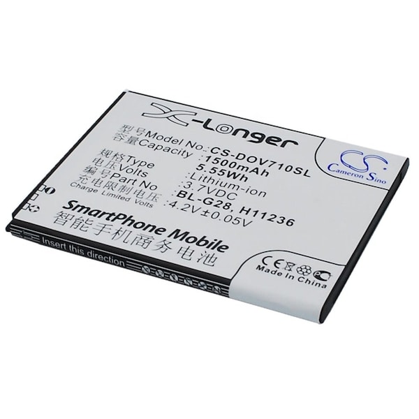 Bsc Preferred Doov D710 iEva D710 Mobile Phone Replacement Battery - CS-DOV710SL.1