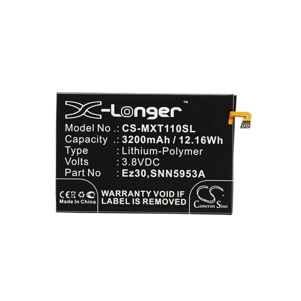 Bsc Preferred Motorola Shamu XT1100 XT1103 XT1115 Mobile Phone Replacement Battery - CS-MXT110SL.2