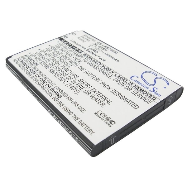 Bsc Preferred LG F540S H442 LGLS751ABB LS740 LS751 Optimus C70 VOLT Volt 2 Volt II Mobile Phone Repl. Battery - CS-LKS740SL