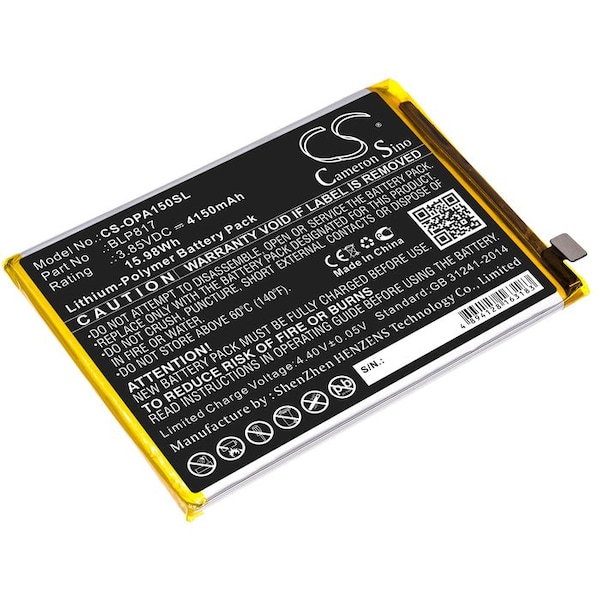 Bsc Preferred Oppo A15 A15 2020 CPH2185 Mobile Phone Replacement Battery - CS-OPA150SL