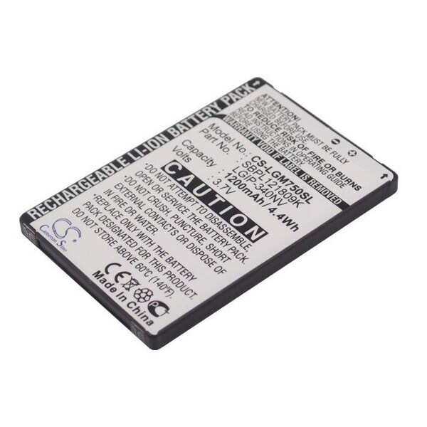 Bsc Preferred LG Eigen GM750 Layla Octane Mobile Phone Replacement Battery - CS-LGM750SL