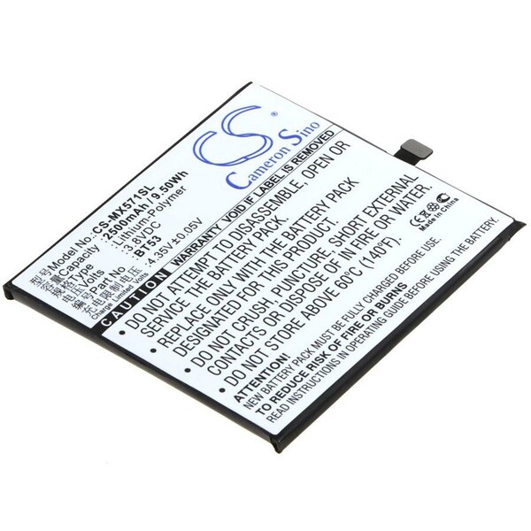 Bsc Preferred Meizu M570C M570M M570Q Pro 6 Mobile Phone Replacement Battery - CS-MX571SL