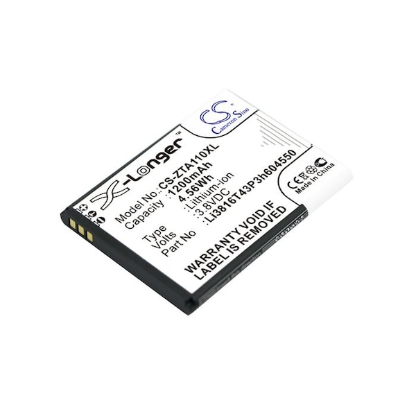 Bsc Preferred ZTE Blade A110 Blade A112 Blade A410 Mobile Phone Replacement Battery - CS-ZTA110XL