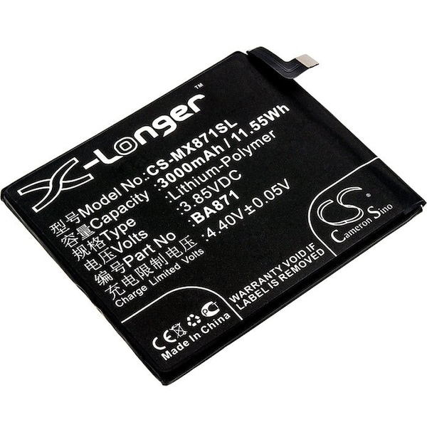 Bsc Preferred Meizu 15 Lite M15 Mobile Phone Replacement Battery - CS-MX871SL