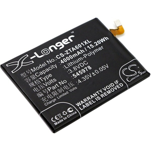 Bsc Preferred ZTE BA601 Blade A601 Mobile Phone Replacement Battery - CS-ZTA601XL