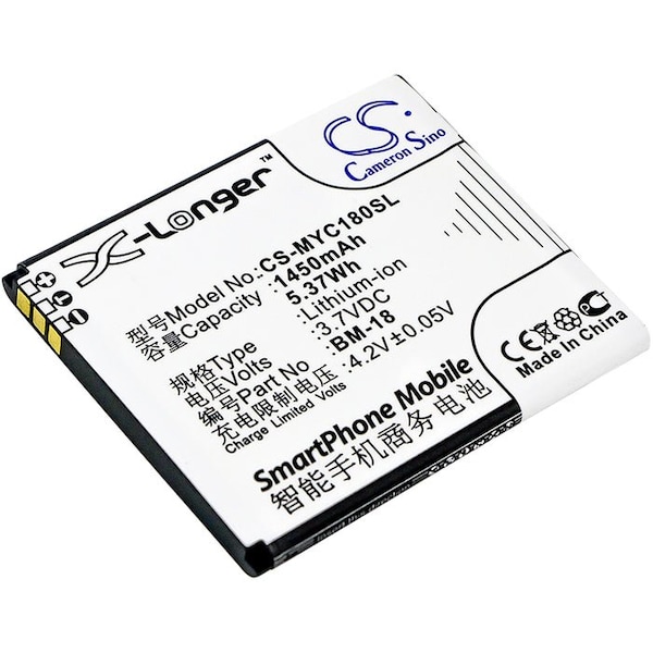 Bsc Preferred Myphone C-Smart III Mobile Phone Replacement Battery - CS-MYC180SL