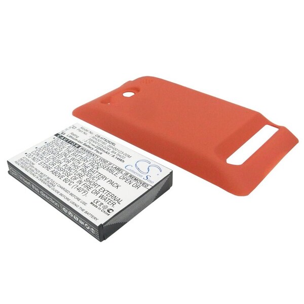 Bsc Preferred HTC A9292 EVO 4G Supersonic 2200mAh Red Mobile Phone Replacement Battery - CS-HT9292RL.1