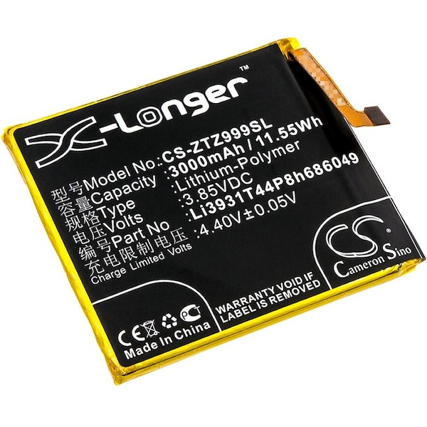 Bsc Preferred ZTE Axon M Axon M LTE-A Multy Z-01K Z999 Mobile Phone Replacement Battery - CS-ZTZ999SL