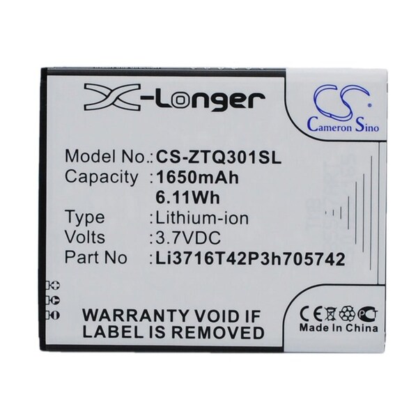 Bsc Preferred A+World CG503 Mobile Phone Replacement Battery - CS-ZTQ301SL.1