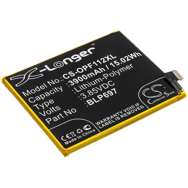Bsc Preferred Oppo CPH1969 F11 Pro Mobile Phone Replacement Battery - CS-OPF112XL
