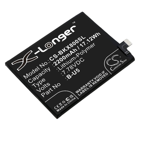 Bsc Preferred Vivo V2144 V2183A X80 Mobile Phone Replacement Battery - CS-BKX800SL
