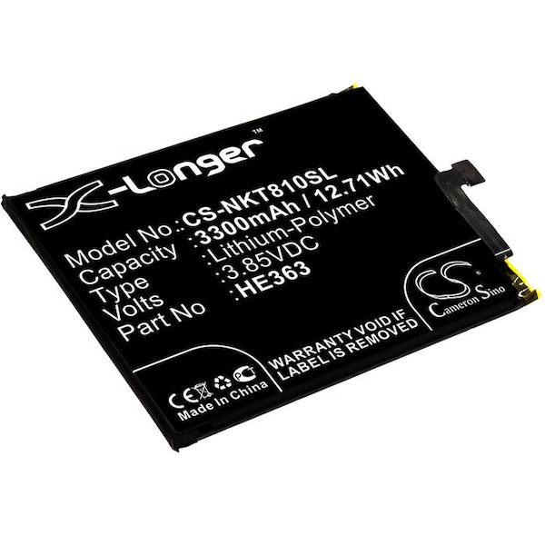 Bsc Preferred Nokia 8.1 TA-1119 TA-1128 Mobile Phone Replacement Battery - CS-NKT810SL