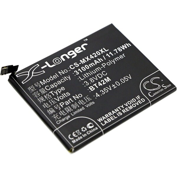 Bsc Preferred Meizu Blue Charm Metal M1 Metal Mobile Phone Replacement Battery - CS-MX420XL
